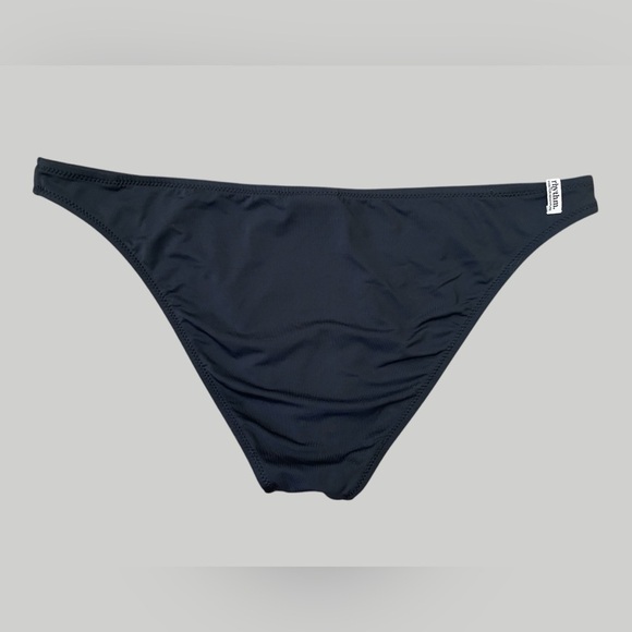 Rhythm. Brand for Free People Cheeky Hi-Cut Bikini Swimsuit Bottoms in Black s L - Picture 4 of 6